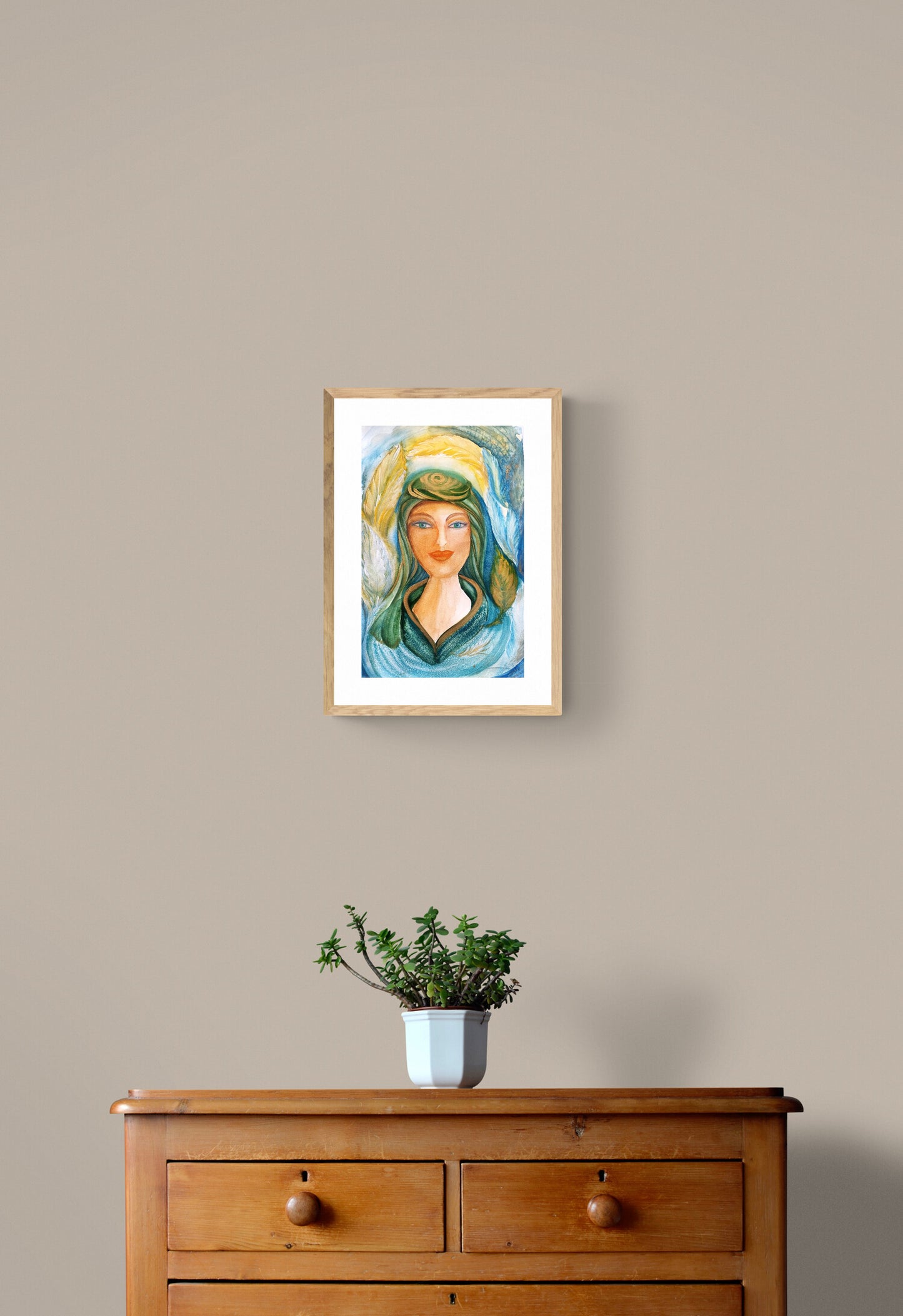 Healing- enkeli (45,5 x 30)