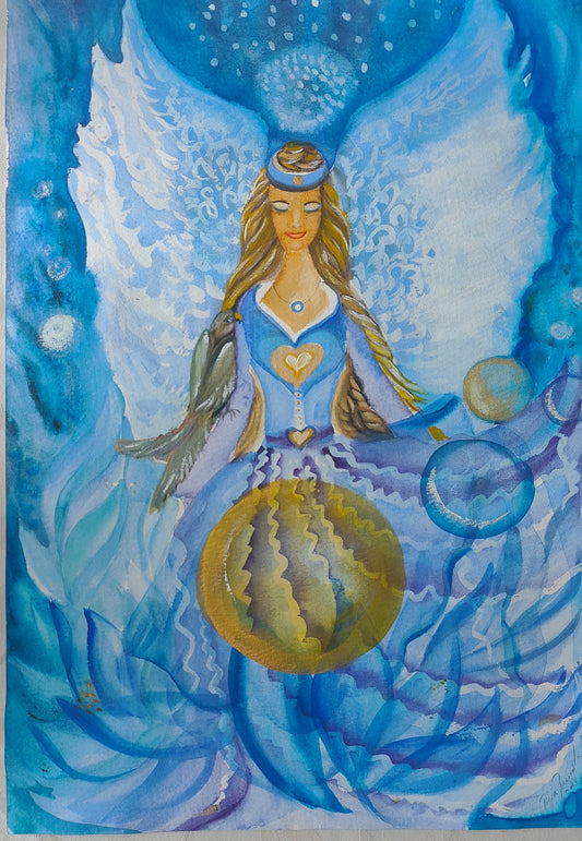 Viestin tuoja (30x42)