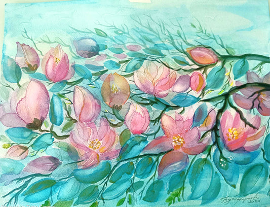 Kevään kaiku (30x42)