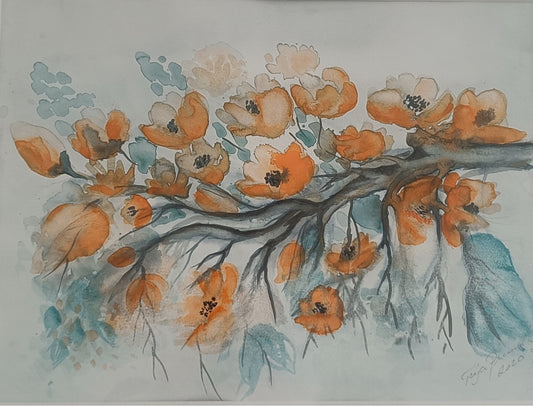 Keskipäivän hehku (30x42)