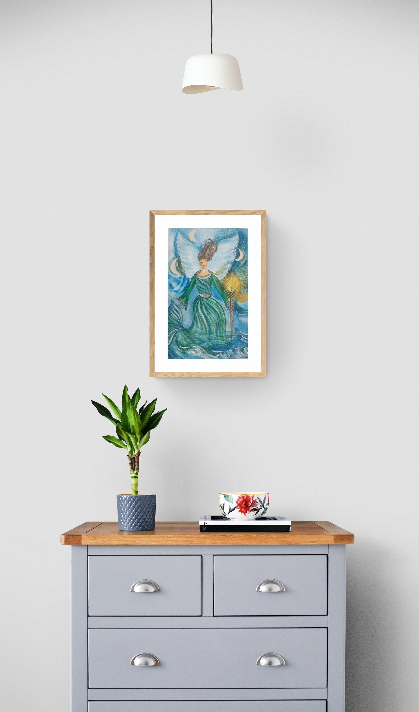 Veden lumoava valtiatar (30x45)